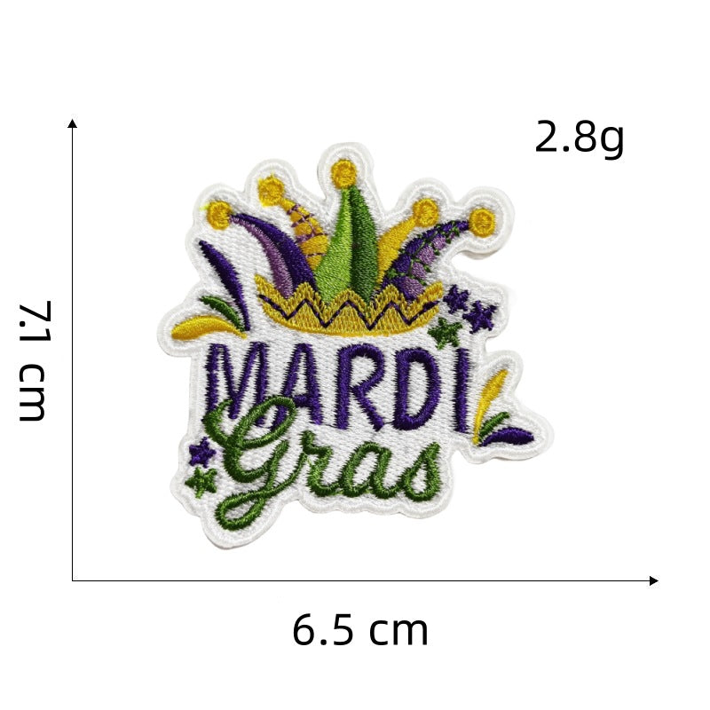 Mardi Gras Patch