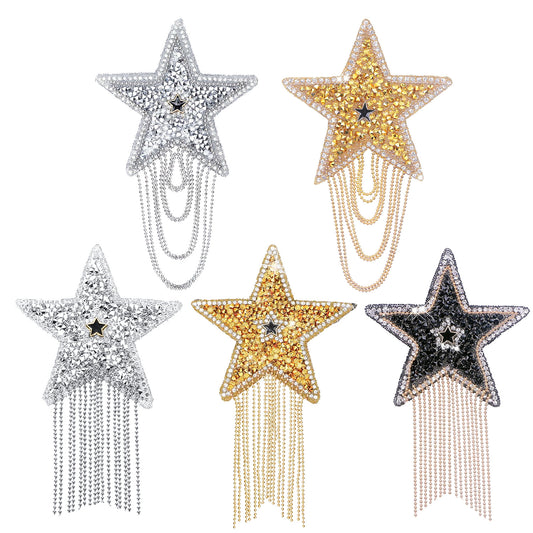 ive-pointed star patch