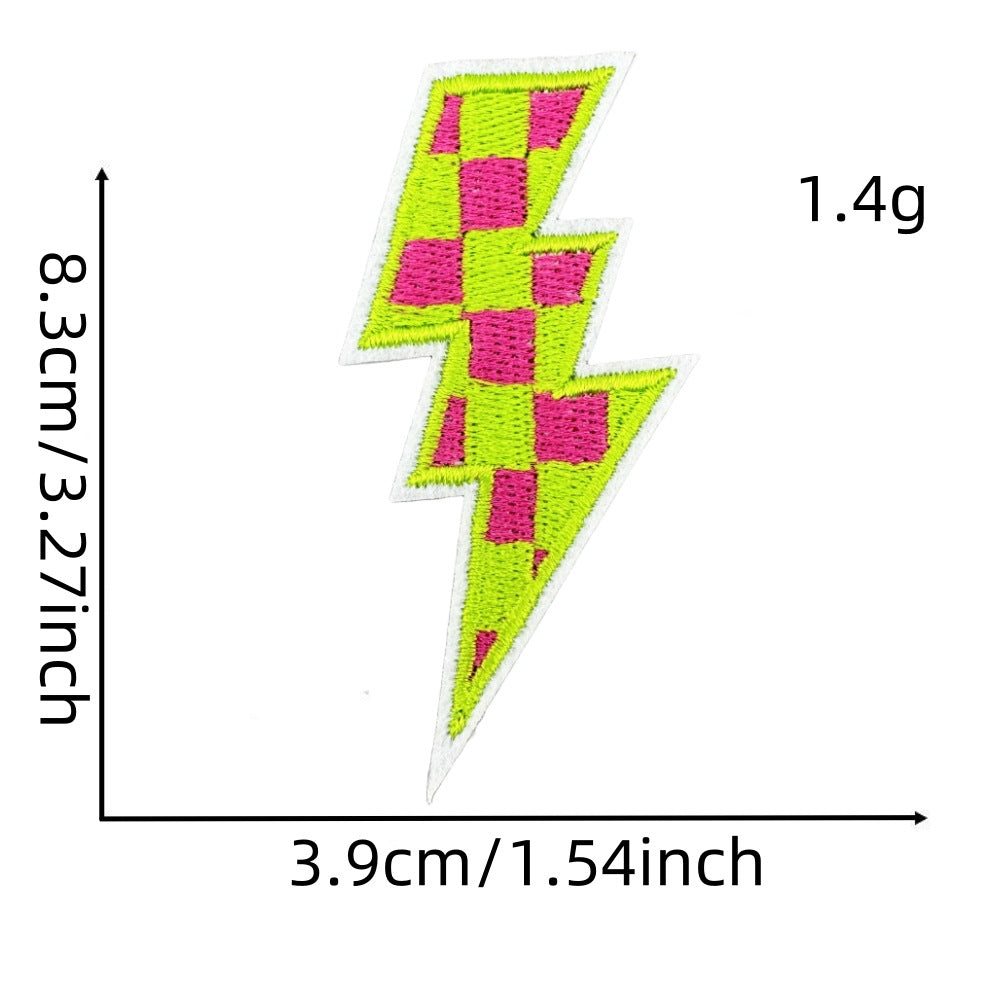 color lightning patch