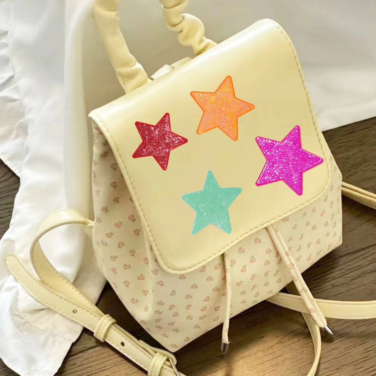 10-Color sequined star patch