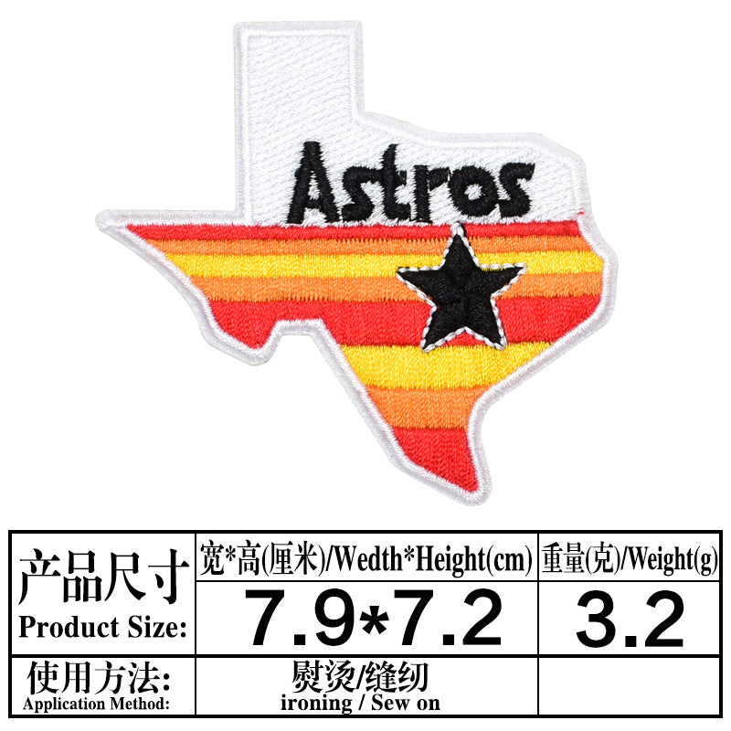 Sport baseball team logo embroidery patch - Clpatch