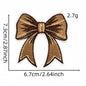 football bow patch