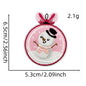 wholesale pink Christmas  gift patches