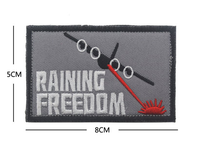 Personalized English embroidered armband backpack Velcro morale patches