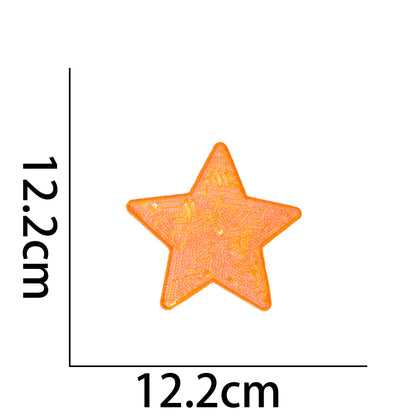 10-Color sequined star patch