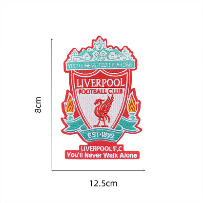 6pcs Soccer Footballteam Soccer team patches