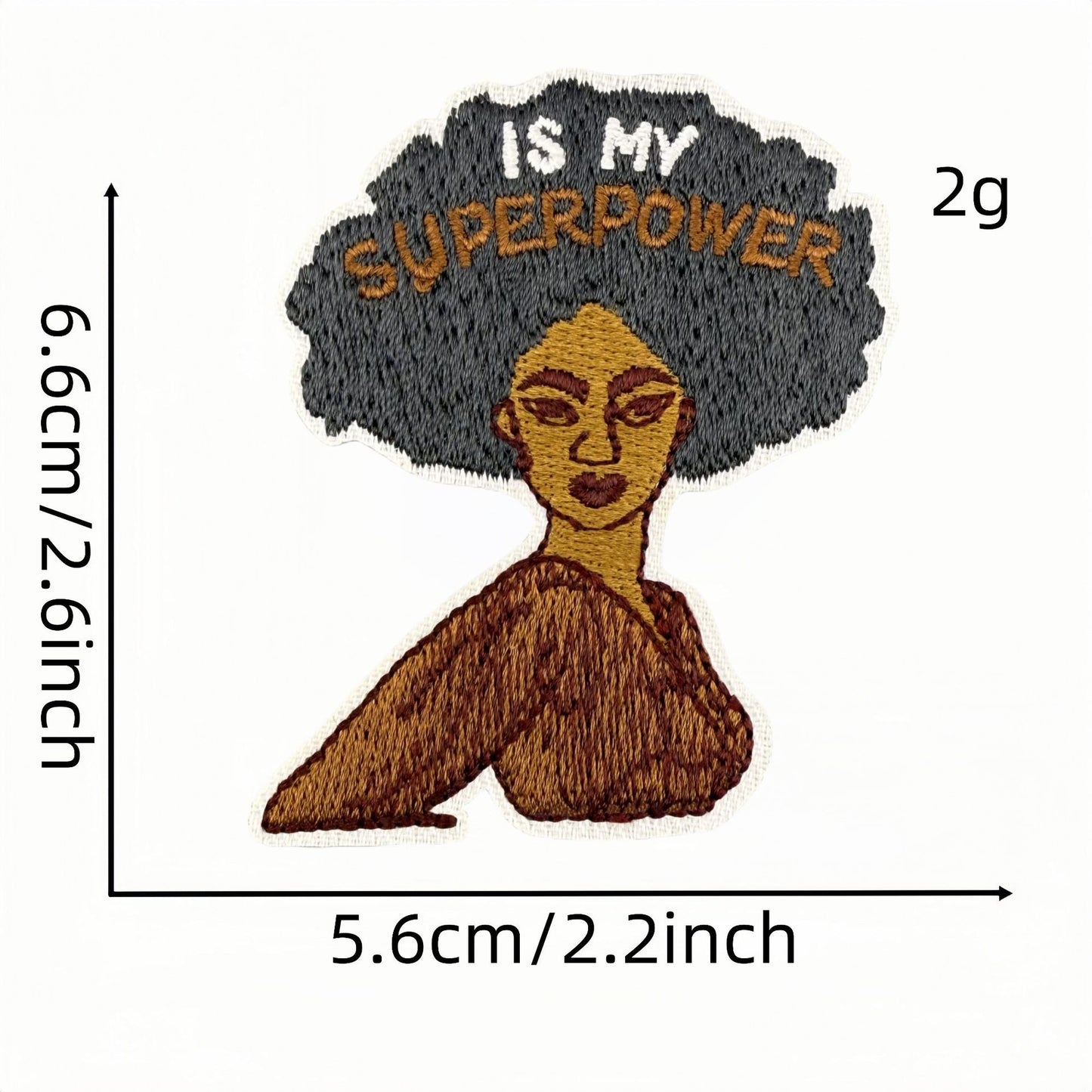 Black girl patches