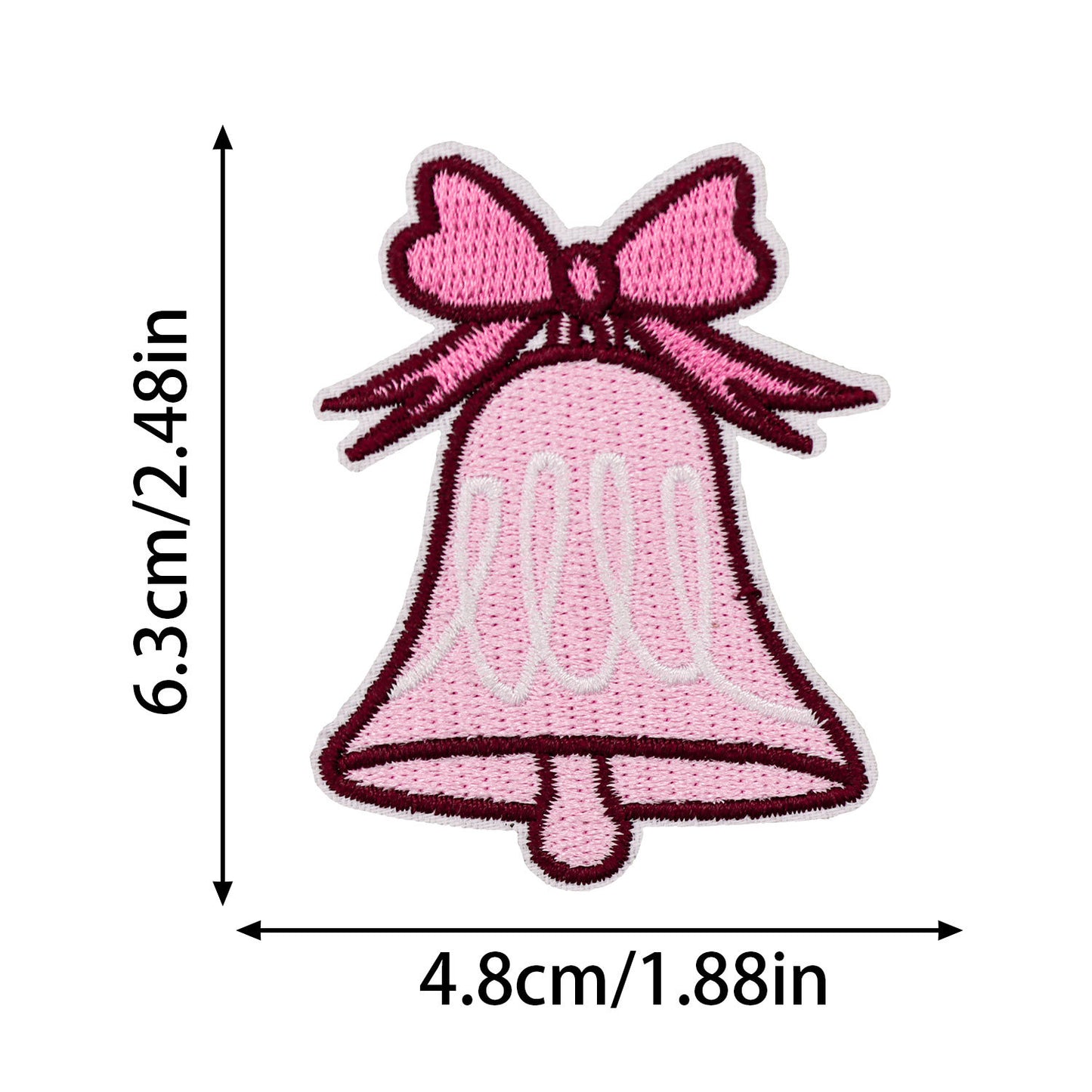 Pink Christmas Patch