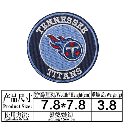 NFL 32 Team LOGO Patch