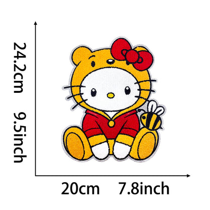 Cute cartoon HelloKitty cat character patches