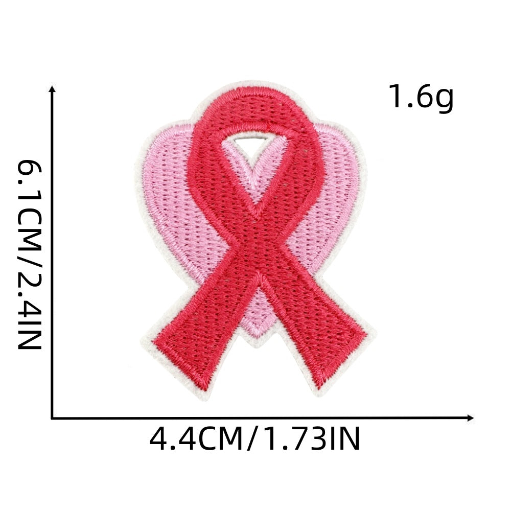 Women's Care Brooch, Breast Cancer Heart Badge