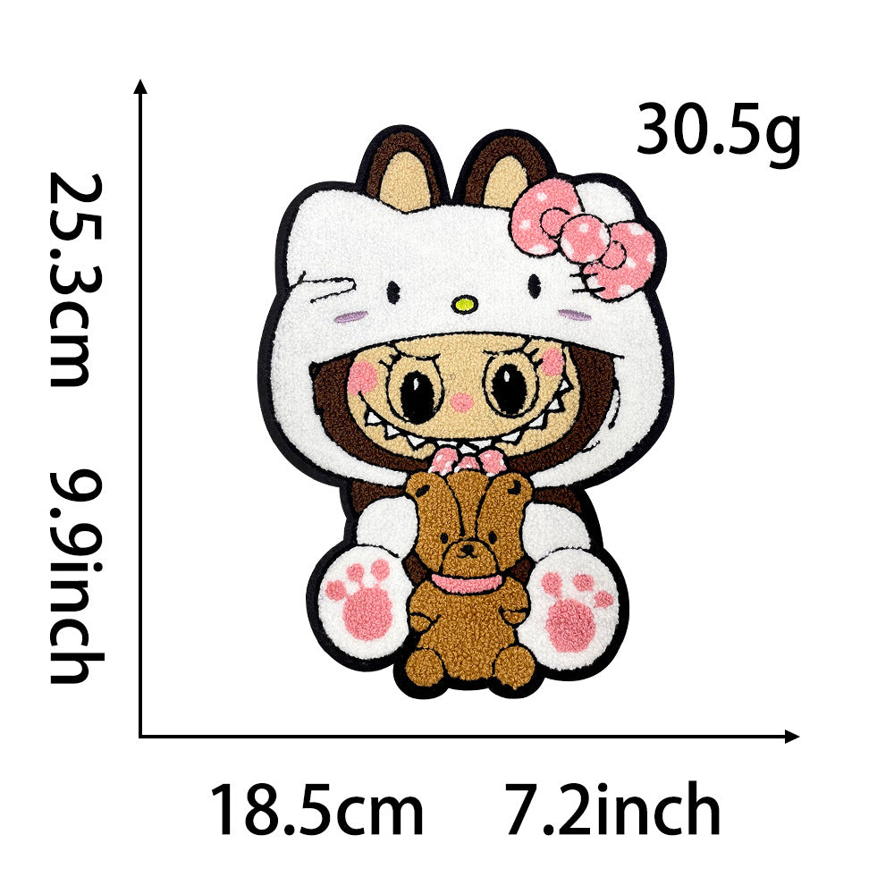 Cute labubu HK patches