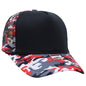 truck cap outdoor leisure visor American fashion breathable sun protection plaid baseball cap