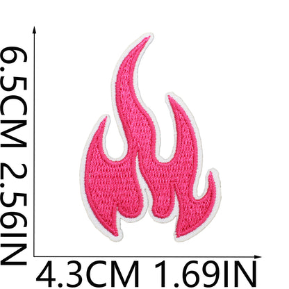 Western Pink Embroidered Patches – Iron-On Patch Set
