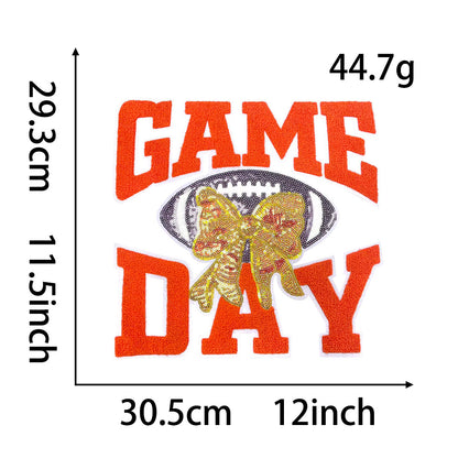 gameday football patches