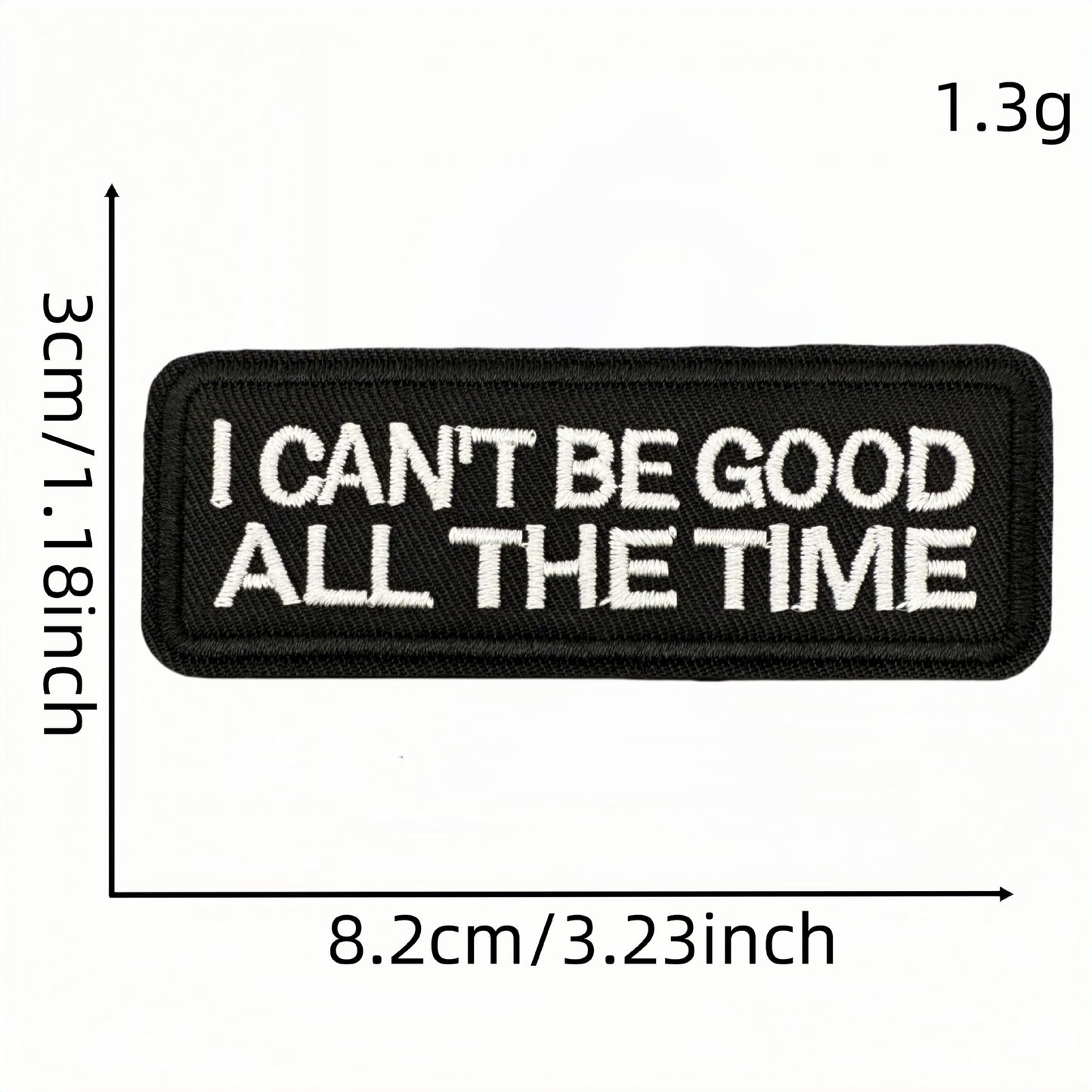 iron on funny patch