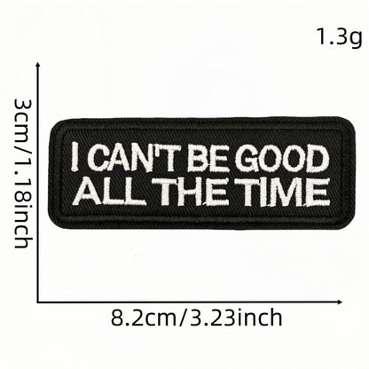 iron on funny patch