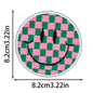 Smiley face round patch