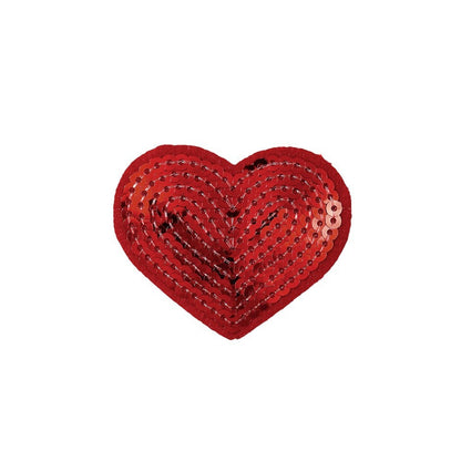 sequin heart patch