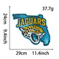 Jaguars sequin patches