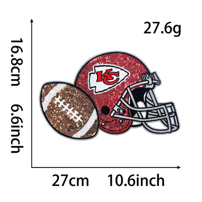 Raiders/Saints/Packers patch