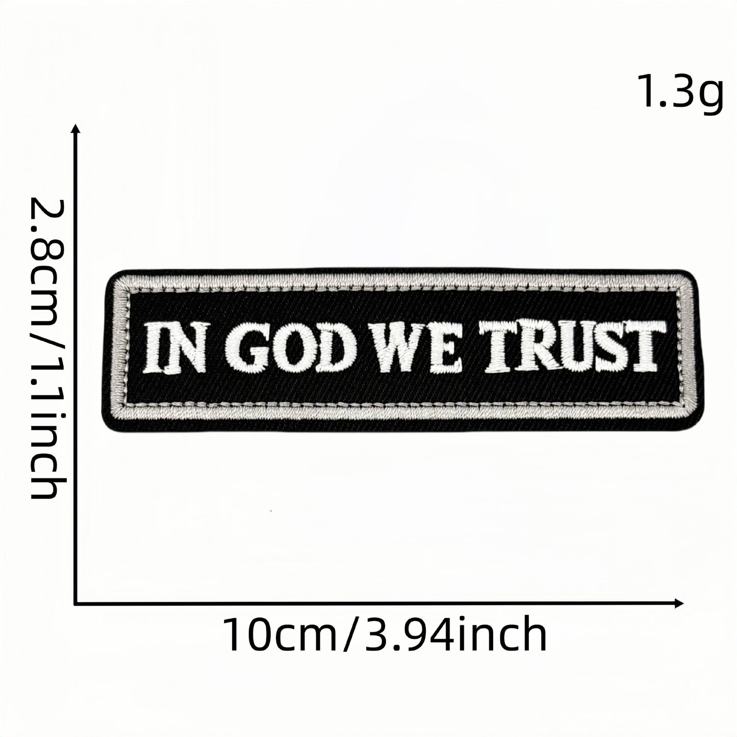 God Jesus Patch