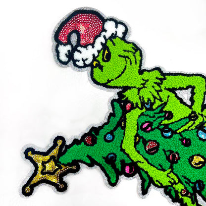 The Grinch Christmas Holiday big Patch