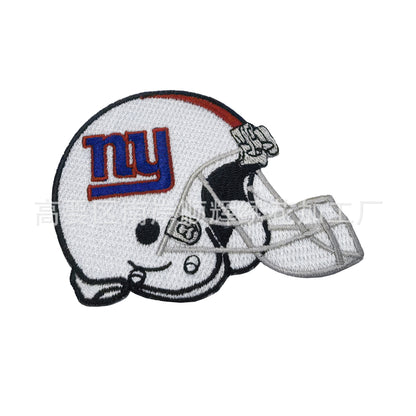 Football Embroidery Cloth Patch NFL team Helmet Patch - Clpatch
