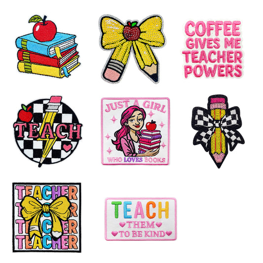 teacher book patches