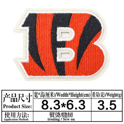 football team embroidery iron on patches - Clpatch