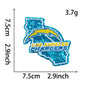 NFL team logo state shape NFL fan patches