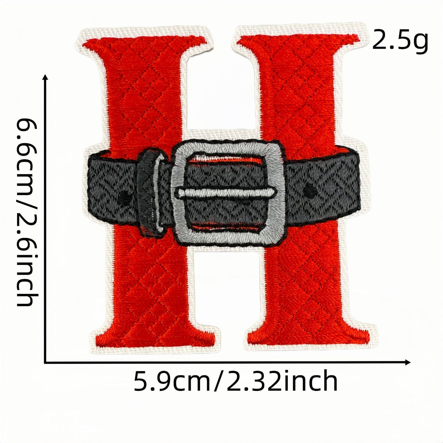 Christmas new 26 English letters patch