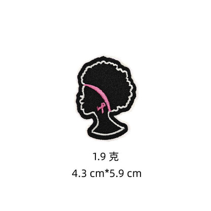 Black girl patch