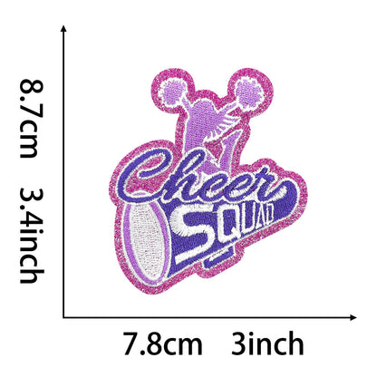 Cheerleading Sports Style Decorative Patches