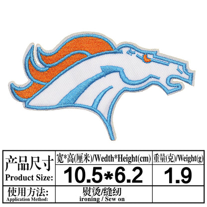 Embroidery New football Team Patches - Clpatch