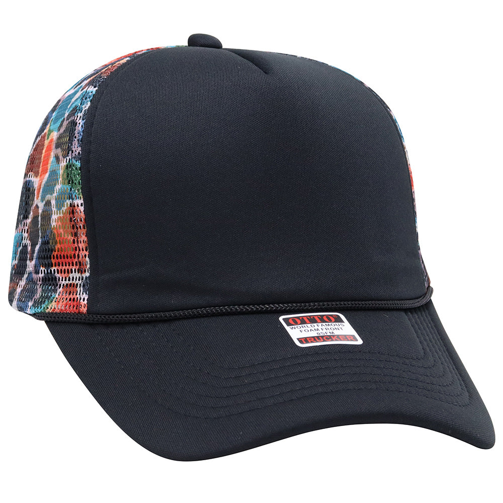 truck cap outdoor leisure visor American fashion breathable sun protection plaid baseball cap