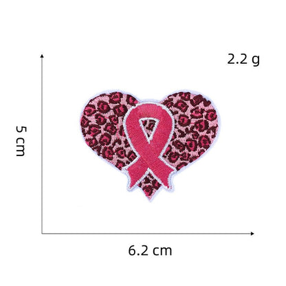 Women's Care Brooch, Breast Cancer Heart Badge