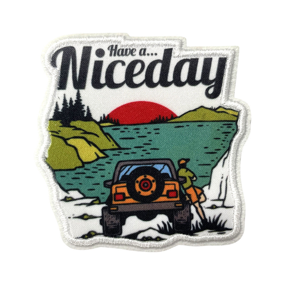 Travel Outdoor Camping Mountain Climbing Sports Embroidery Patch