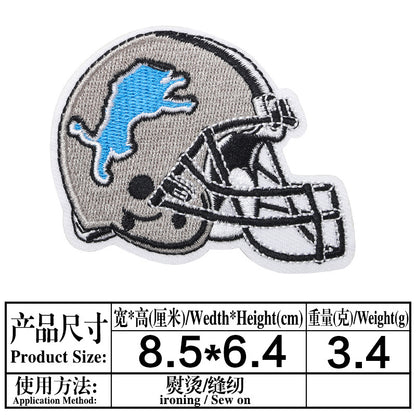 football team embroidery iron on patches - Clpatch