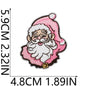 Christmas pink light strip embroidery patch