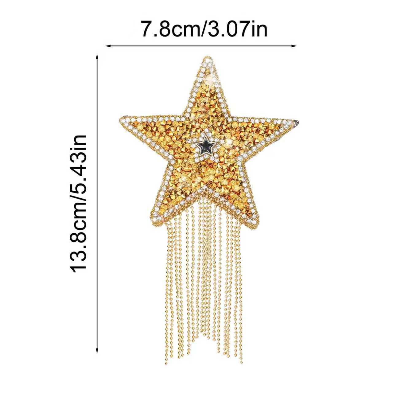ive-pointed star patch