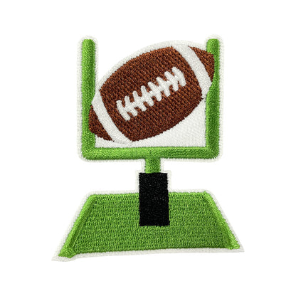 game day football patches