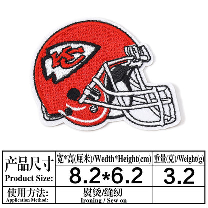football team embroidery iron on patches - Clpatch