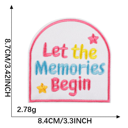 Trend Square  phrases hats small Patch