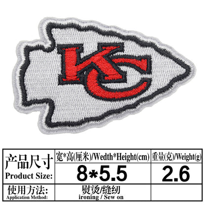 Embroidery New football Team Patches - Clpatch