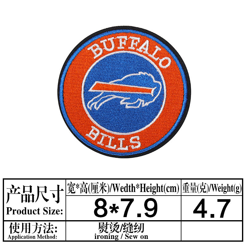 NFL 32 Team LOGO Patch