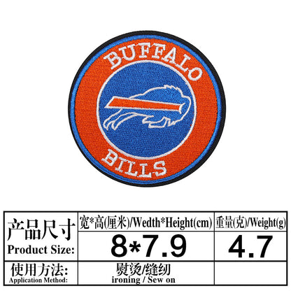 NFL 32 Team LOGO Patch