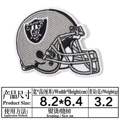 football team embroidery iron on patches - Clpatch