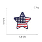 USA flag patch