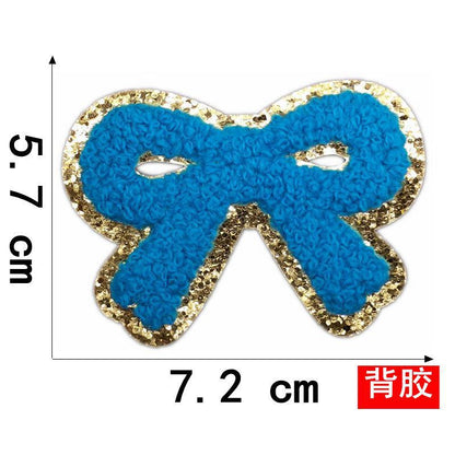 Colored Chenier Bow Patch